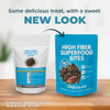 Kidney Restore High Fiber Superfood Bites 5G Clean Fiber Snacks For Adults Peanut Cocoa Date Flavor High Fiber Foods No Added Sugar Vegan Fiber Snack Supports Digestion Regularity Gut Health Snack 30 Count