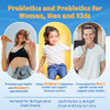 Zebora Probiotics For Women Men And Kids Prebiotics And Probiotics Powder For Digestive And Immune Gut Health - Support Healthy-Respiratory-System Gluten Free And Non Gmo 30 Packets
