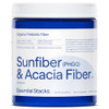 Essential Stacks Organic Sunfiber Prebiotic Fiber (Partially Hydrolyzed Guar Gum/Phgg) With Acacia Fiber Powder - Gluten Free Non-Gmo & Unflavored (7.4 Oz)