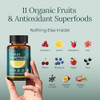 Etta Vita 100% Organic Fruits And Veggies Supplement (Usda Organic - Made In Usa) 180 Potent Fruits And Vegetable Capsules For Energy Boost & Daily Fruit And Vegetable Vitamins - Vegan Non-Gmo Gluten-Free