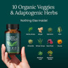 Etta Vita 100% Organic Fruits And Veggies Supplement (Usda Organic - Made In Usa) 180 Potent Fruits And Vegetable Capsules For Energy Boost & Daily Fruit And Vegetable Vitamins - Vegan Non-Gmo Gluten-Free