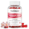 Natisland D Mannose With Cranberry Gummies D-Mannose Supplements 1500Mg For Women With Hibiscus For Urinary Tract Health Bladder Liver Support Sugar-Free Vegan Raspberry Flavor 60 Count