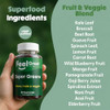 The Feel Great Vitamin Company Super Greens Gummies - Green Superfoods Supplement With Spinach Broccoli Kale Beet Root Elderberry For Immunity Support - Fruit And Vegetable Supplement - Watermelon Flavor 60 Gummies
