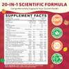 Sept Yan Iron Supplement Gummies For Kids Kids Multivitamin With Iron - Vitamin B Complex C D3 Calcium Folate Zinc Fos For Blood Builder & Energy Support Iron Deficiency VeganMixed Fruit Flavor60 Ct