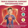 Sept Yan Iron Supplement Gummies For Kids Kids Multivitamin With Iron - Vitamin B Complex C D3 Calcium Folate Zinc Fos For Blood Builder & Energy Support Iron Deficiency VeganMixed Fruit Flavor60 Ct
