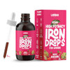 Llorens Pharmaceutical High Potency Iron Drops For Women 20Mg Elemental Iron (Polysaccharide Complex) Per 1Ml Gentle On Stomach Vegan Natural Sweeteners (Berry Daiquiri 4 Fl Oz)