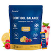 Bcuelov Calm Cortisol Reducer Powdered Drink Mix Cortisol Reducer And Sleep Aid Supplement With Magnesium Glycinate Ashwagandha L-Theanine Vitamin D 3 For Sleep & Relaxation 30 Ct (Raspberry Lemonade)