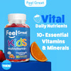 The Feel Great Vitamin Company Feel Great Kids Multivitamin Gummies | Citrus & Strawberry Flavored Vitamins For Kids | Multivitamin Gummies With Vitamin D For Bone Muscle & Immune Support | Chewable Vitamins | 45-Day Supply