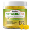 Duwhot Vitamin B2 Gummies With Magnesium- Riboflavin 400Mg For Migraine Relief & Headache Relief B2 Vitamins Gummies For Adults & Kids Vegan 60 Chewable
