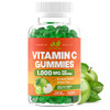 Just Nutrients Vitamin C 1000Mg Gummies (90 Count) - Maximum Strength Chewable Immune Support & Collagen Support For Adults & Kids - Natural Green Apple Flavor - Gluten Free Non-Gmo Vegetarian 90 Gummies