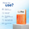 Immunotec Sunray Calcifediol Vitamin D Supplement | Fast-Acting Once-Weekly Vitamin D | High Bioavailability 25-Hydroxyvitamin D | Immune Mood Bone & Muscle Support 7 Capsules