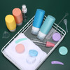 17 pack Travel Bottles Set Travel Essentials Silicone Squeezable Containers for Toiletries Shampoo Conditioner Lotion & Face Body Wash Accessories