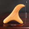 1 PCS Neck Foot Sandalwood Trigger Point Massage Gua Sha Tools Home Gym Professional Therapy Massage Tool For Back Leg Hand Face