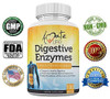 Digestive Enzymes For Digestion, Gut Health And Bloating Relief Quadruple Strength - Pancreatin Active Ingredient For Digestion Of Fats, Carbs, Protein 100 Capsules Non Gmo By Amate Life