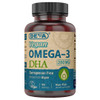 DEVA Vegan Vitamins Vegan DHA (Algae) 200mg Vegan Softgels, 90-Count Bottle