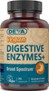 Deva Vegan Vitamins Digestive Enzymes Plus Supplement - A Unique Blend of Enzymes & Herbs - 90 Capsules, 1-Pack