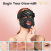 7Ever Red Light Therapy For Face 4 Modes Portable Led Face Mask Red And 850Nm Infrared Light Mask 15-Min Timer '256 Led Beads Rechargeable For At-Home & Travel