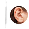 Tomotato Ear Massage Tool, Dual Head Stainless Steel Acupressure Probe Pen For Headache Tension Relief With Portable Design For Travel Office Use
