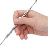 Tomotato Ear Massage Tool, Dual Head Stainless Steel Acupressure Probe Pen For Headache Tension Relief With Portable Design For Travel Office Use
