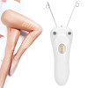 Yuyte Ladies Hair Remover Electric Women'S Beauty Epilator, Cordless Electric Threading Hair Removal For Women, Rechargeable Face Hair Remover Cotton Thread Epilator(Gold)
