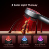 Uoboo Laser Therapy Hair Growth Comb, 3 In 1 Hair Growth Brush Electric Scalp Massager Oil Applicator High Frequency Comb, Ipx7 Waterproof Portable Head Massager For Home & Travel