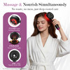 Caelgrata 3-In-1 Rechargeable Scalp Massager Hair Growth Oil Applicator, Gentle Scratching & Kneading, Ipx7 Waterproof, Electric Head Massage Tool For Home Spa, Portable Scalp Brush For All Hair Types