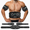 Allwolf Ab Stimulator Muscle Toner 'Abs Muscle Stimulator Abdominal Toning Fitness Belt For Men And Women Black