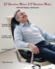 Therazzagge Vibraiton Back Massager For Chair, Massage Seat Cushion, Back Massage Pad With Heat,10 Vibration Motors,5 Vibration Modes,Chair Massager At Office/Home