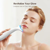 Azmavo Facial And Neck Massager For Face, Neck - Skin Lifting & Firming - Wrinkle & Dark Circle Reducer - At Home Skin Care Face Sculpting Tool And Neck Massager-Milky White