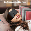 Xqigi Sleep Mask , 100% Block Out Light, 3D Eye Masks For Sleeping, Night Blindfold For Men Women, Back And Side Sleeper, Ultralight Travel Eye Cover Multi-Colored Pack Of 3