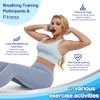 Tyeingo Lung Trainer, Breathing Exercise Device For Lungs, Adjustable Resistance Breathing Trainer For Respiratory Muscle Training | Boost Endurance Performance And Respiratory Fitness