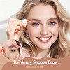 Acavado 2-In-1 Dual Head Eyebrow Trimmer & Flawless Facial Hair Removal For Women, Painless & Gentle Facial Hair Remover For Brows, Chin, Upper Lip, Cheeks, Type-C Charging For Women