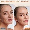 Aimilove Led Light Therapy Mask For Face And Neck, Cordless & Rechargeable, Infrared,Red & Blue Light For Wrinkles And Acne Care, Full Coverage Skincare Device