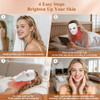 Aimilove Led Light Therapy Mask For Face And Neck, Cordless & Rechargeable, Infrared,Red & Blue Light For Wrinkles And Acne Care, Full Coverage Skincare Device