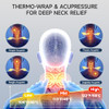 Snawowo Neck Massager With Heat 3 In 1 Portable Massager With Cervical Traction &Comfortable Stretching ' adjustable Intensity For Neck & Shoulder Relaxation At Home Office