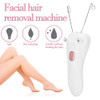 Yuyte Ladies Facial Hair Remover Electric Women'S Beauty Epilator, Cordless Electric Facial Threading Hair Removal For Women, Rechargeable Face Hair Remover Cotton Thread Epilator Body Hair Removal Device