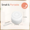 Splenpaw Portable & Mini Rechargeable White Noise Machine With 22 Soothing Sounds 3 Timer Options, Memory Function For Baby, Kids, Adults Use For Travel, Camping, Home, Nursery & Office