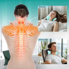 Yennix 2026 New Neck Massager For Pain Relief And Muscle Relaxation Portable Neck And Shoulder Relaxer Electric Pillows With Heat 26 Angle Cervical Traction Device At Home & Office