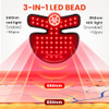 Viconor Neck And Chest Red Light Therapy Fda Cleared Red And Infrared Light Therapy For Body Firming Beauty Device For Smoother, Firmer And Glowing Skin At Home And Travel