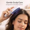 Dezalon Electric Scalp Massager Brush Cordless Vibrating Scalp Massage Device For Hair & Scalp Care Rechargeable With Soft Flexible Bristles & Detachable Heads