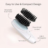 Dezalon Electric Scalp Massager Brush Cordless Vibrating Scalp Massage Device For Hair & Scalp Care Rechargeable With Soft Flexible Bristles & Detachable Heads