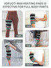 Vofuoti Max Leg Heating Pad, Portable Cordless Heated Knee Brace Warmers Wrap With Battery And 3 Temperature Settings Men Women