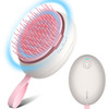 Chmilis Scalp Massager Hair Growth - Electric Head Massager Brush - Unique Birthday s For Women - Sonic Vibration Comb For Stimulating Follicles - Relax Scalp Stress For Mom - Pink