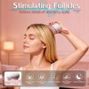 Chmilis Scalp Massager Hair Growth - Electric Head Massager Brush - Unique Birthday s For Women - Sonic Vibration Comb For Stimulating Follicles - Relax Scalp Stress For Mom - Pink