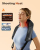 Beleduc Neck And Back Massager With Soothing Heat, Fsa Eligible, Cordless Neck Shoulder Massager, Upgraded 4D Shiatsu Deep Kneading Massage For Back Shoulder,Fathers Day Dad s For Family