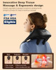 Beleduc Neck And Back Massager With Soothing Heat, Fsa Eligible, Cordless Neck Shoulder Massager, Upgraded 4D Shiatsu Deep Kneading Massage For Back Shoulder,Fathers Day Dad s For Family