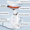Candio 3 In 1 Face Cuipting Tool 7 Color Mode Facial Massager For Face And Neck At-Home Facial Beauty De Ice For Skin Care Face Cuipting Wand