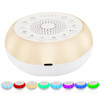 Syaws Portable Sound Machine,White Noise Machine With 27 Soothing Sounds,7 Color Night Light With Nursery Lamp,Child Lock Design,5 Sleep Timer With 18 Levels Of Volume,Usb C Rechargeable