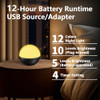 Bodyhush Portable Sound Machine White Noise Machine Night Light With 30 Relaxing Sleep Sounds 12 Color Night Lights Adjustable Brightness Rechargeable Mini Travel Sleep Machine For Baby Kid Adult