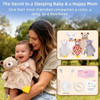 Berest A10 Baby Lovey Music Box With 10 Soothing White Noise Sounds: Heartbeat, Lullabies, Shushing| Cry Sensor| Timer| Recording| Rechargeable Sleep Soother For Newborns| Plush Toy Insert| Baby